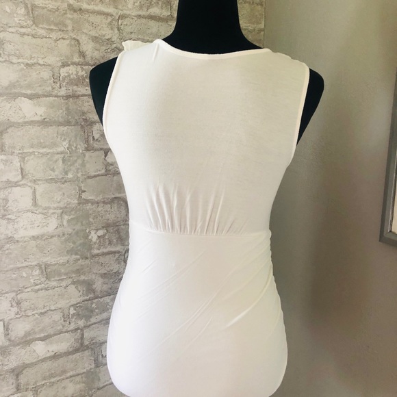 Maurice’s cream blouse size small lace detail - Picture 3 of 6